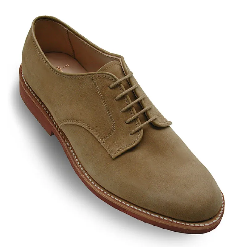 96803 Plain Toe Blucher (Tan Suede) Limited to stock on hand sold by Alden