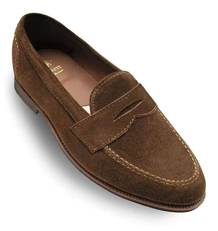 9693F Penny Loafer Flex Welt in Snuff Suede sold by Alden