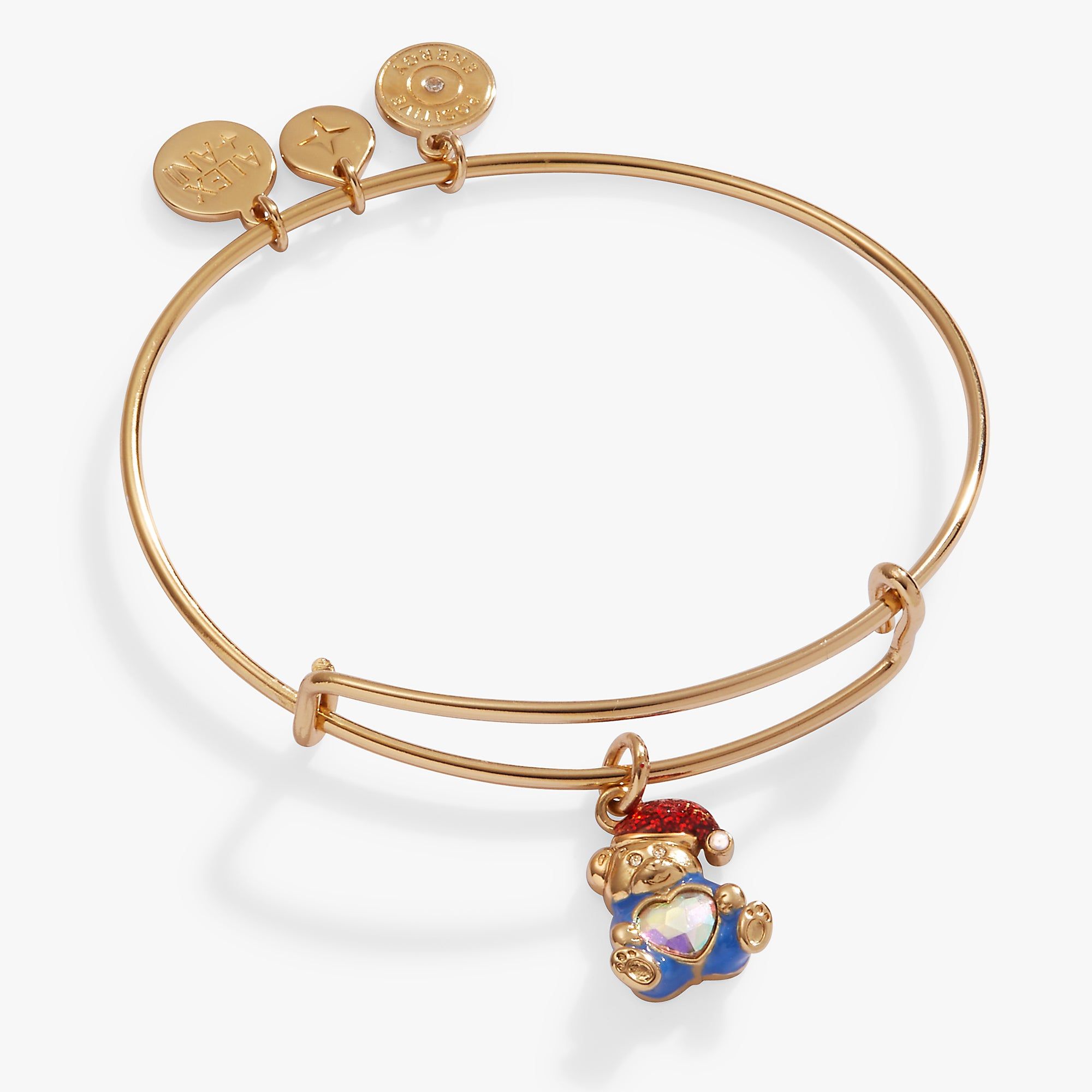 Holiday Bear Charm Bangle sold by Alex and Ani