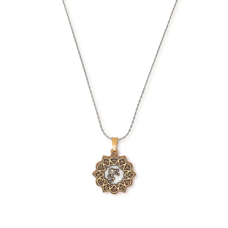 Aquarius Zodiac Charm Necklace sold by Alex and Ani