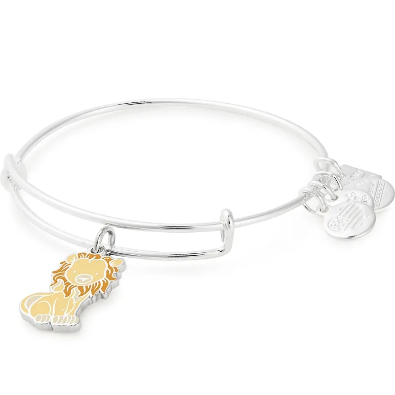 Lion Charm Bangle sold by Alex and Ani