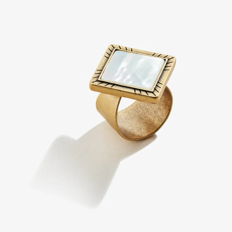 Mother of Pearl Cocktail Ring sold by Alex and Ani