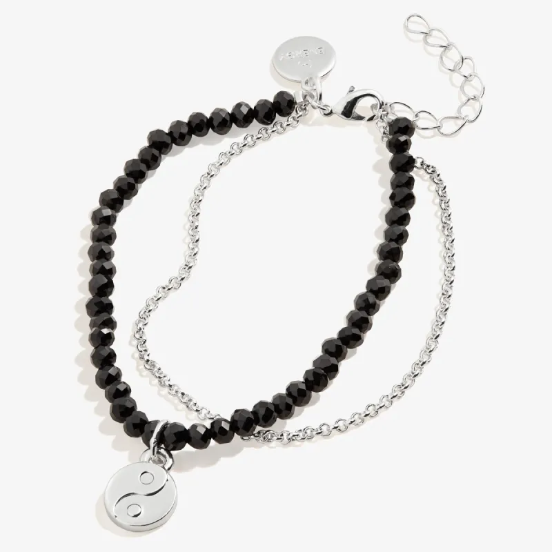 Yin Yang Bead and Chain Bracelet sold by Alex and Ani
