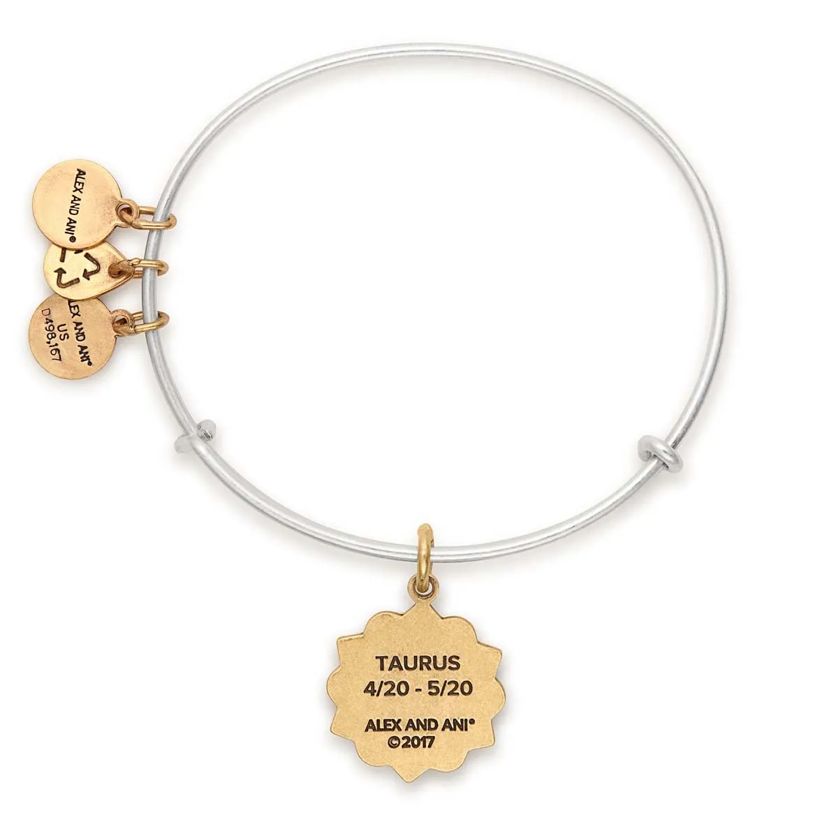 Taurus Zodiac Charm Bangle sold by Alex and Ani product image thumbnail 2