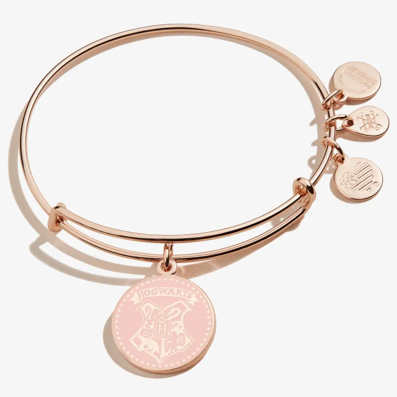 Harry Potter™ Hogwarts™ Emblem Charm Bangle sold by Alex and Ani