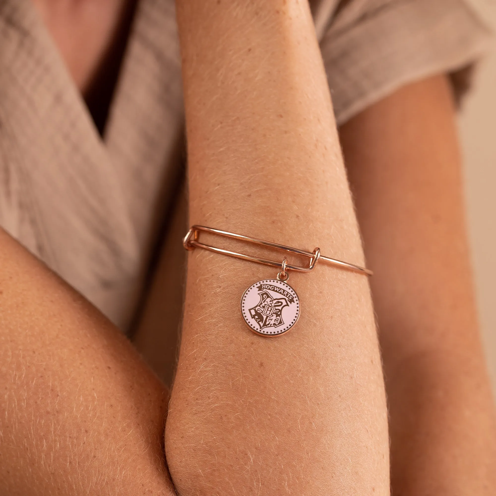 Harry Potter™ Hogwarts™ Emblem Charm Bangle sold by Alex and Ani product image thumbnail 2
