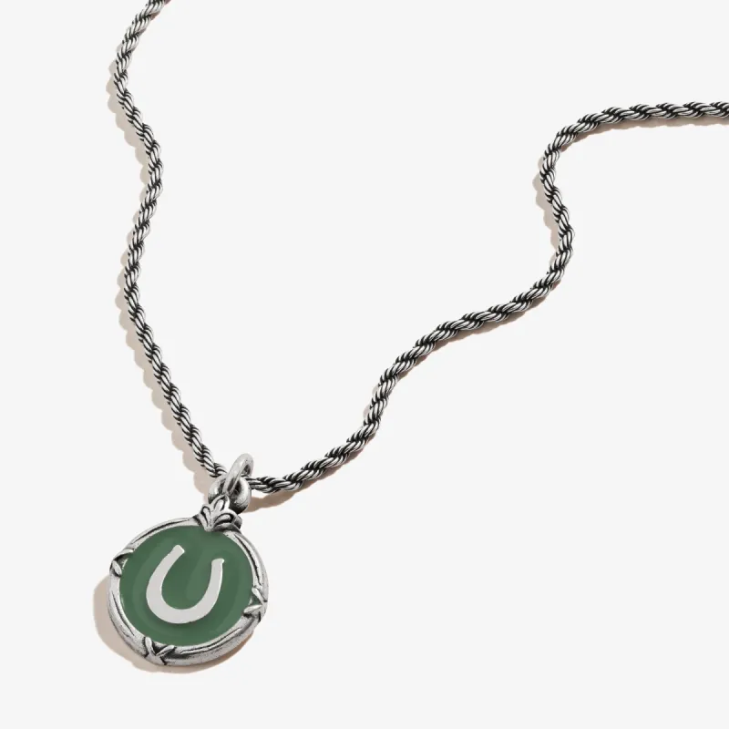 Token of Luck Horseshoe Charm Necklace sold by Alex and Ani