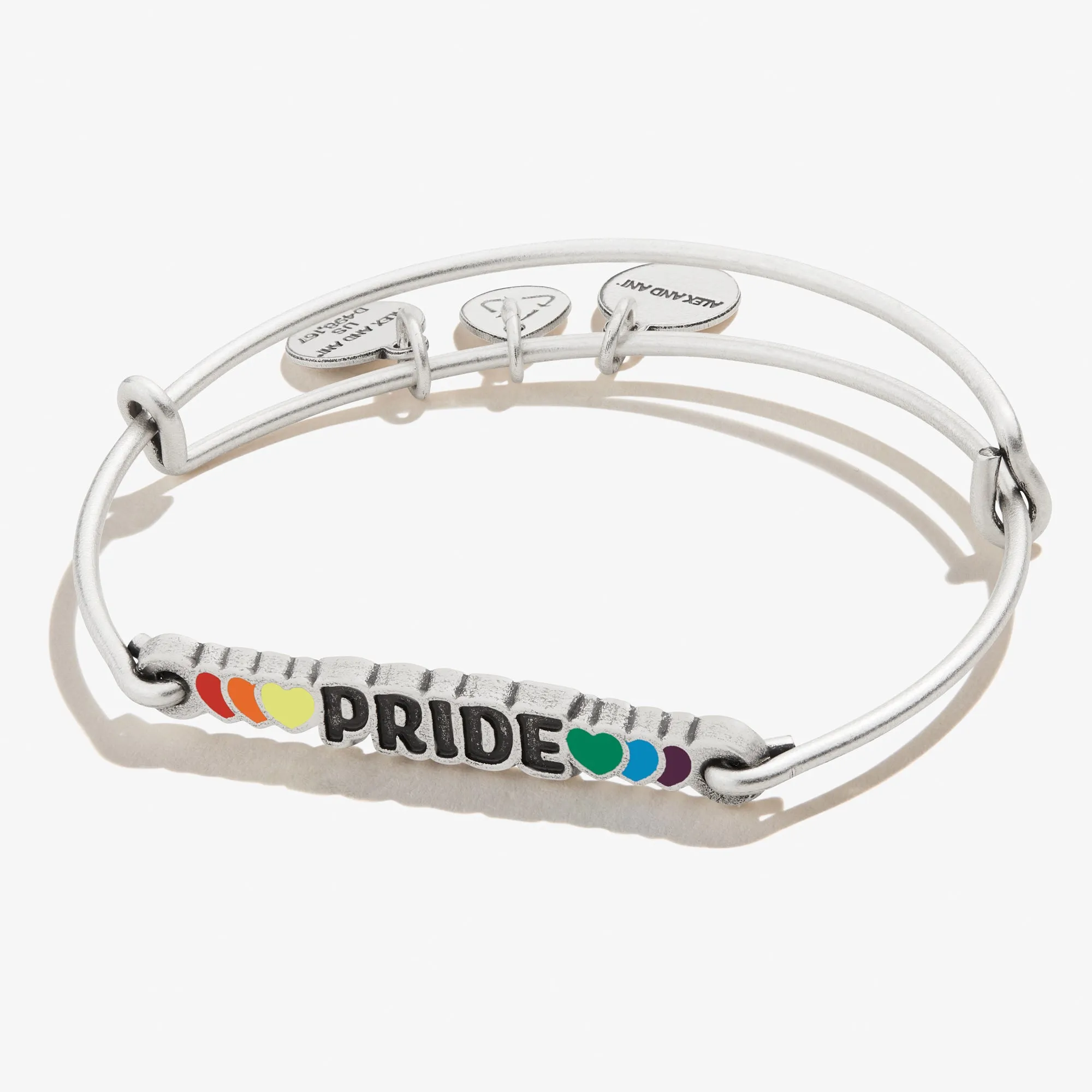 'Pride' Inline Charm Bangle sold by Alex and Ani