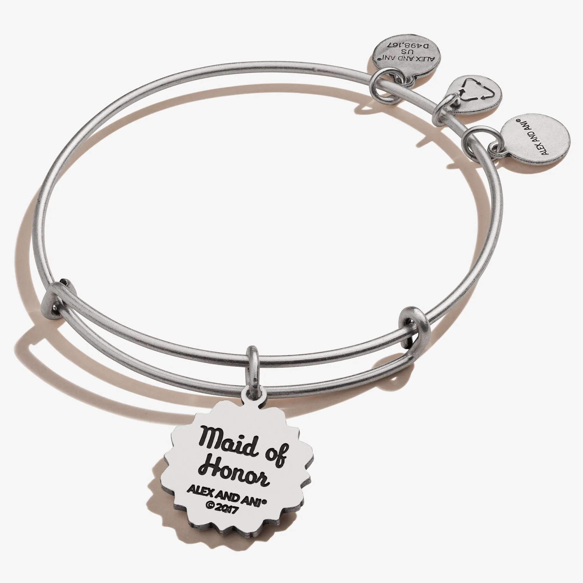 Maid of Honor Charm Bangle Bracelet sold by Alex and Ani product image thumbnail 2