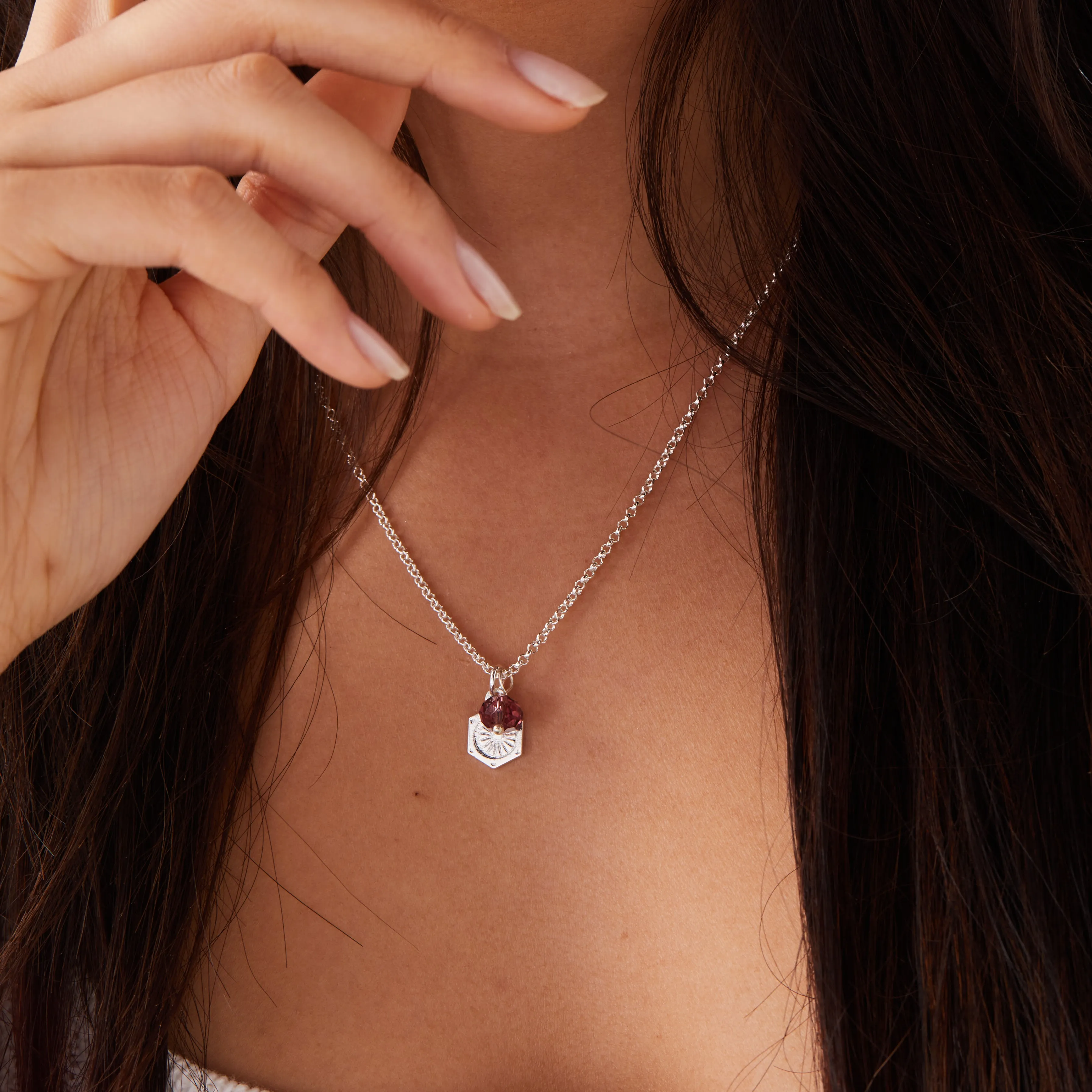 Cosmic Balance Duo Charm Necklace, Adjustable sold by Alex and Ani product image thumbnail 2