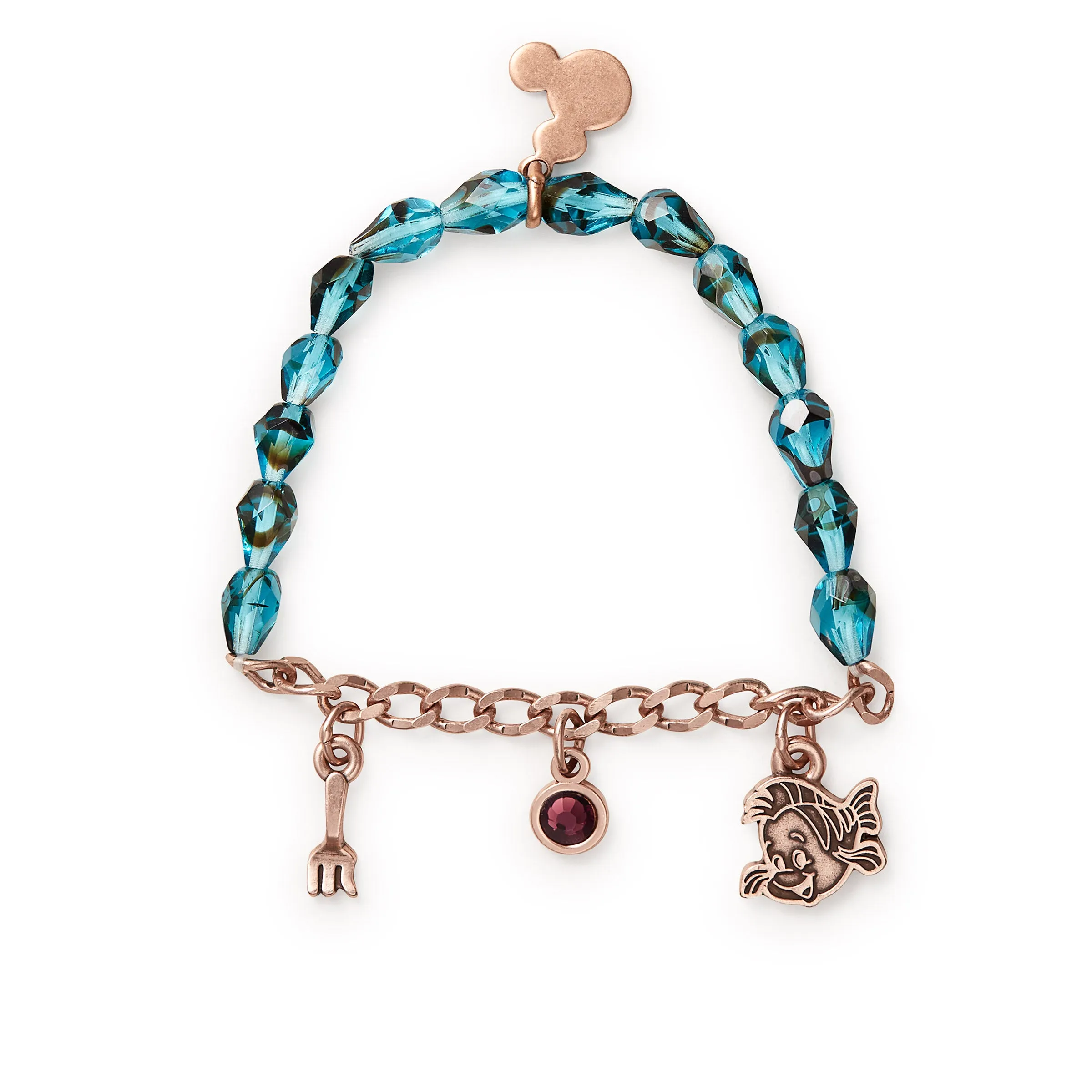 Disney® Ariel Multi-Charm Stretch Bracelet sold by Alex and Ani