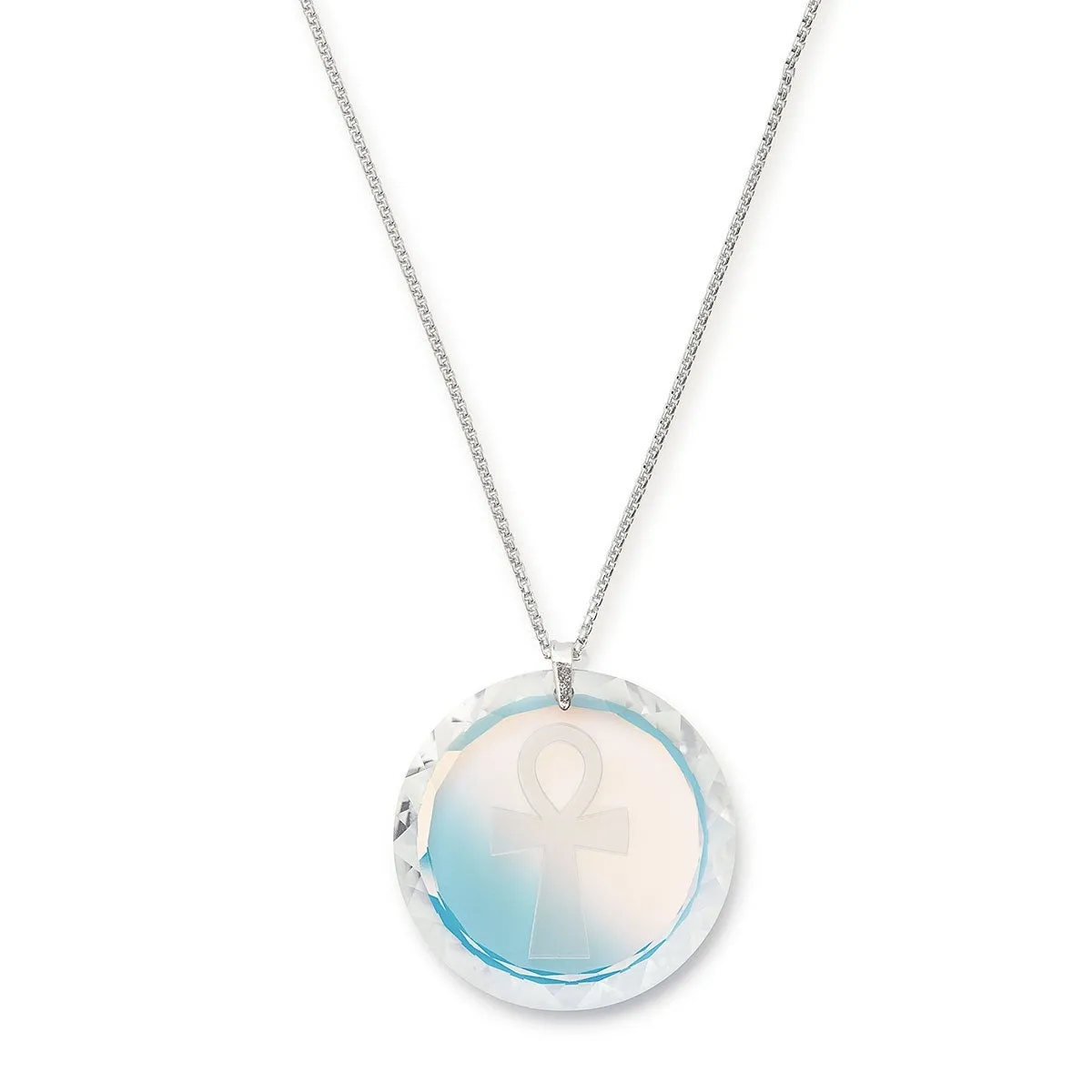 Crystal Ankh Engraved Necklace sold by Alex and Ani