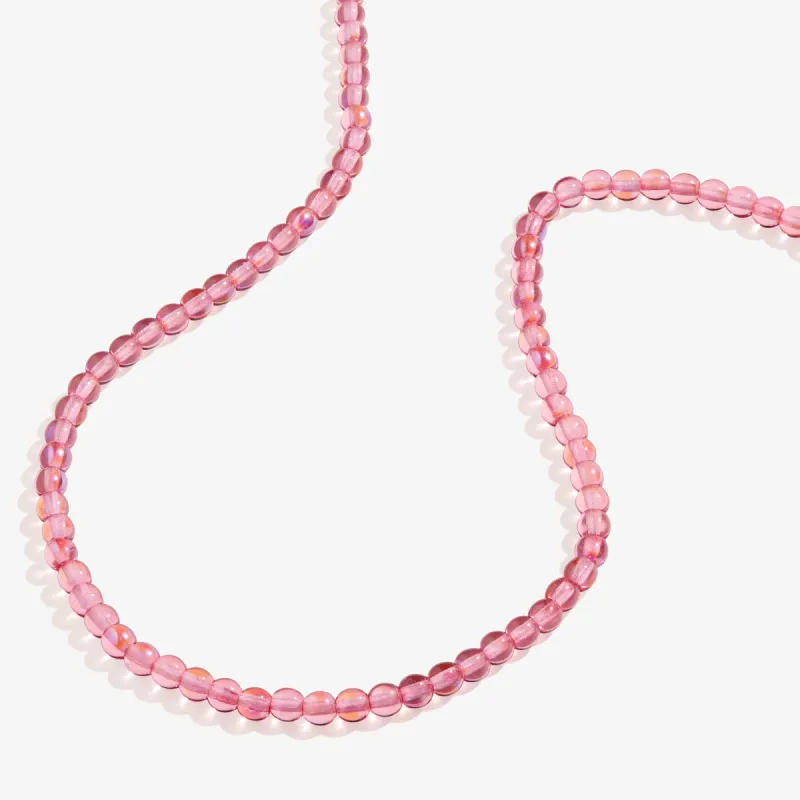 Pink Coral Beaded Necklace, Adjustable sold by Alex and Ani