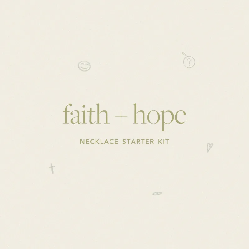 Faith + Hope Necklace Starter Kit sold by Alex and Ani