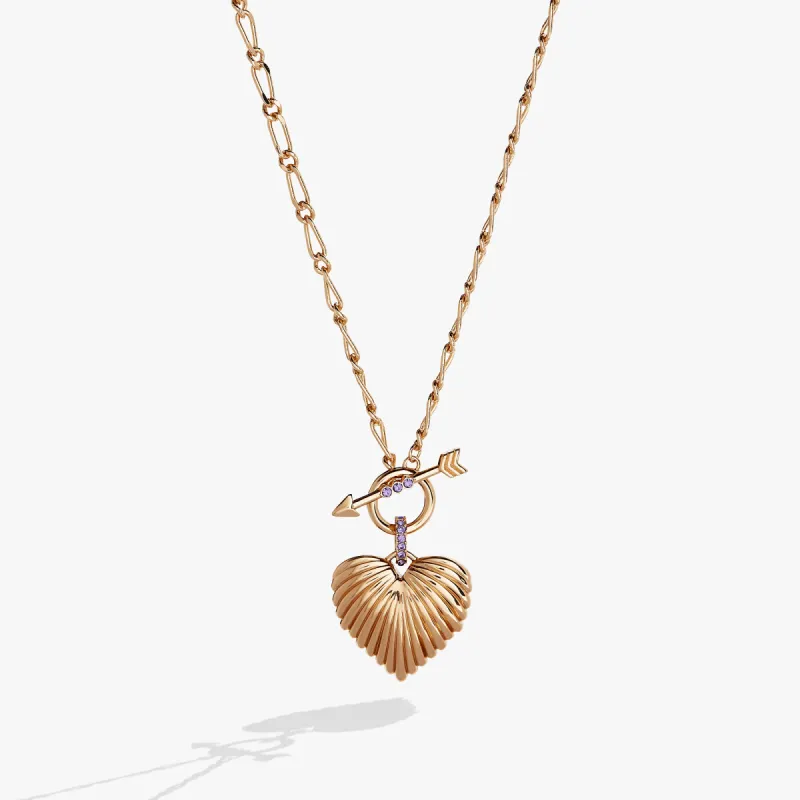 Puffy Heart Toggle Necklace sold by Alex and Ani