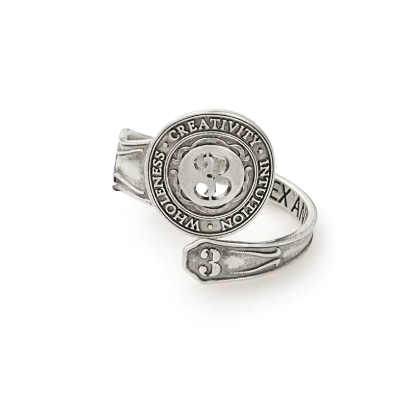 Number 3 Spoon Ring sold by Alex and Ani