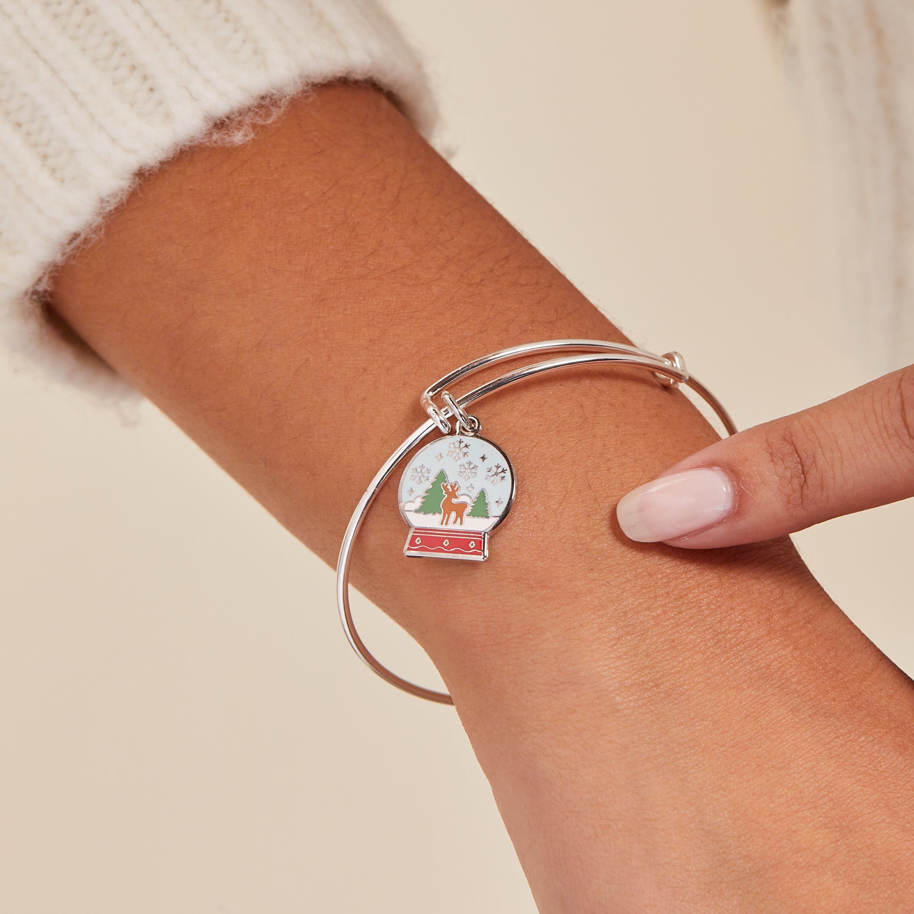 Snow Globe Charm Bangle sold by Alex and Ani product image thumbnail 2