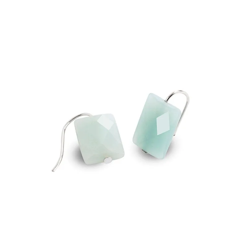 Amazonite Gemstone Earrings sold by Alex and Ani
