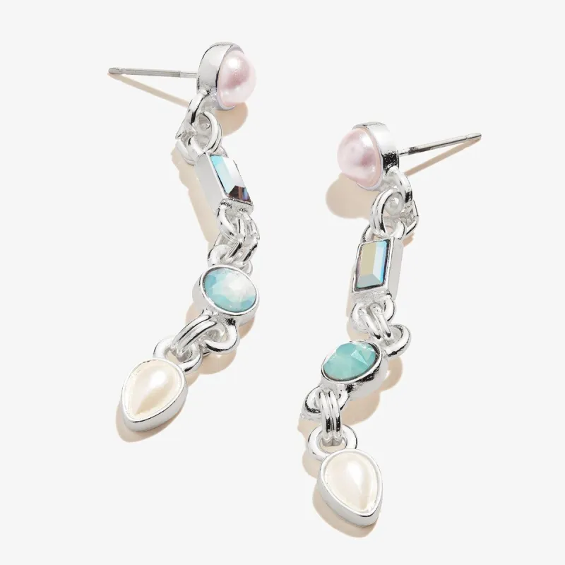 Crystal Pearl Drop Earrings sold by Alex and Ani