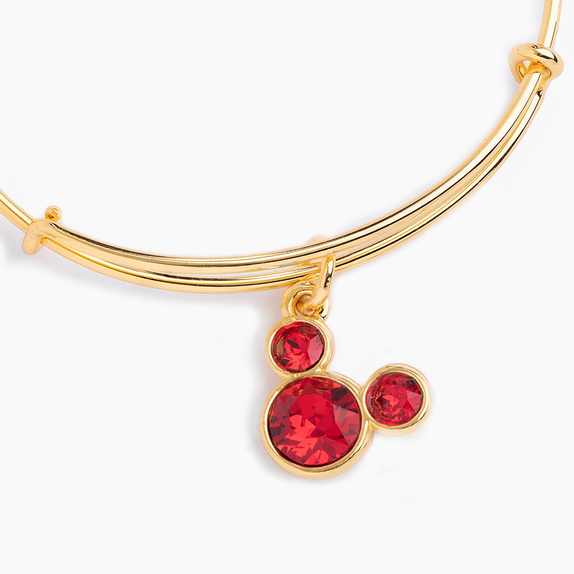 Disney® Mickey Mouse Charm Bangle, July Birthstone sold by Alex and Ani product image thumbnail 2