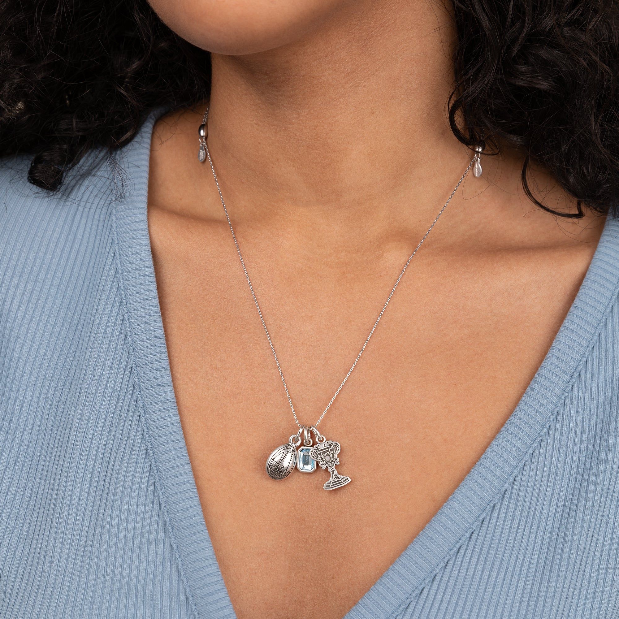 Harry Potter™ Triwizard Cup Trio Charm Necklace sold by Alex and Ani product image thumbnail 3