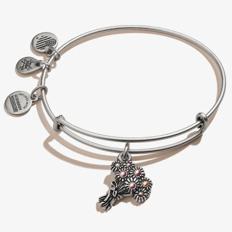 'I Pick You' Bouquet Charm Bangle sold by Alex and Ani