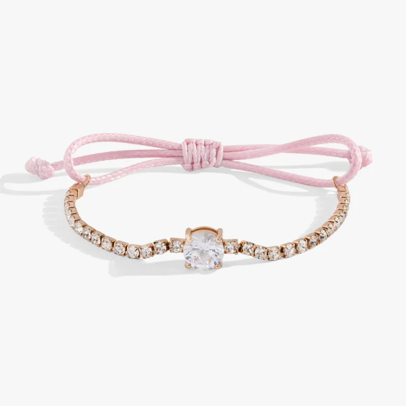 Crystal Cord Bolo Bracelet sold by Alex and Ani