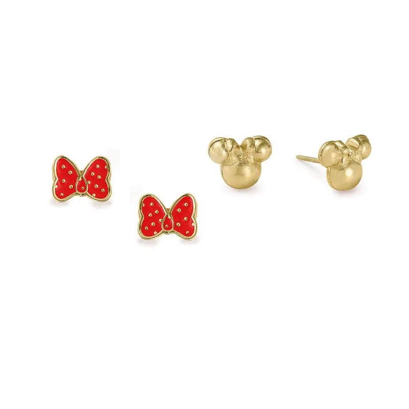 Disney® Minnie Mouse Earring Set sold by Alex and Ani