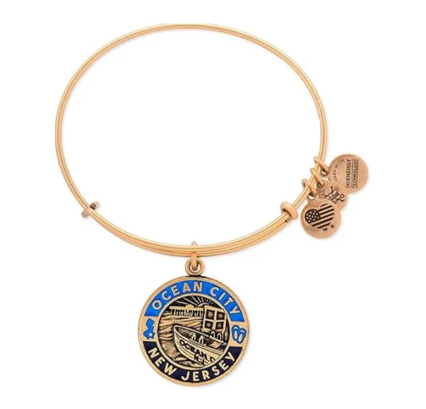 Ocean City Charm Bangle sold by Alex and Ani