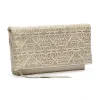 Gabriel Leather Fold Over Clutch, Shoreline Tan sold by Alex and Ani