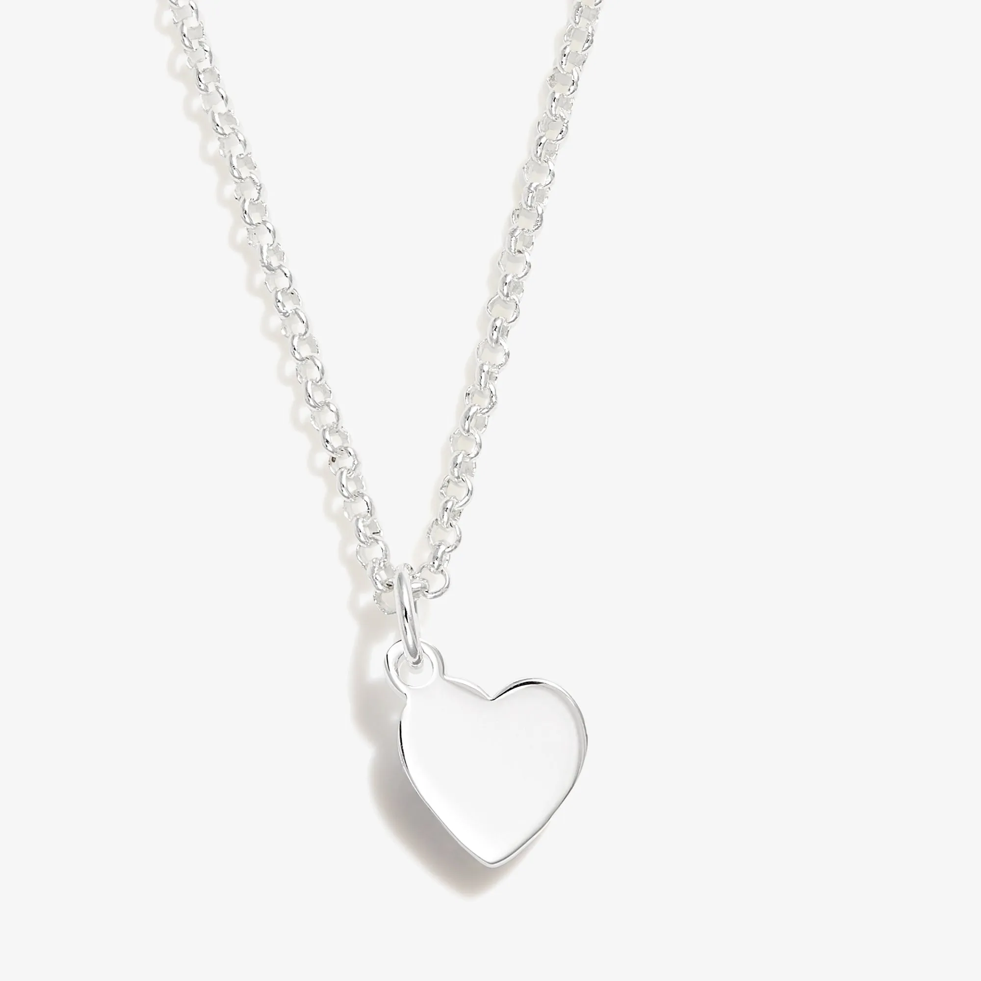 Small Heart Charm Necklace, 19'' sold by Alex and Ani