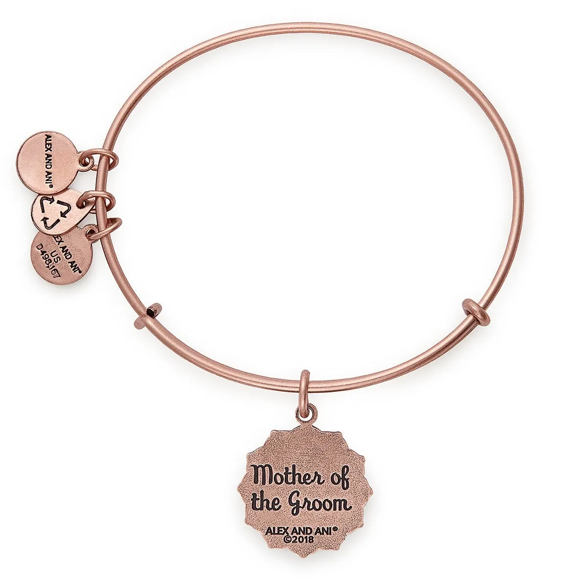 Mother of the Groom Charm Bangle sold by Alex and Ani product image thumbnail 2