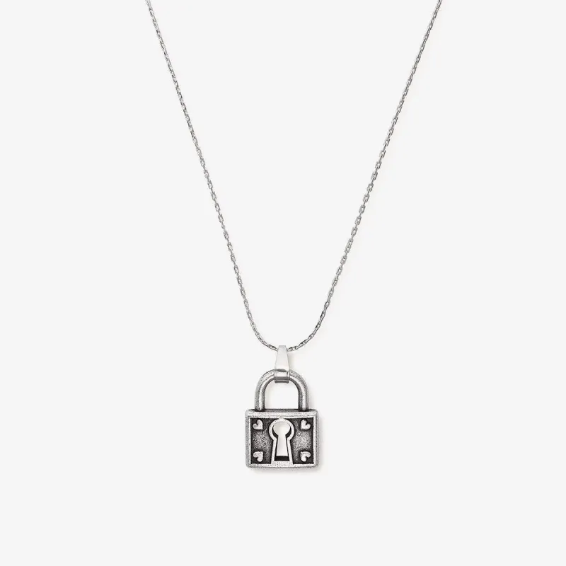 Unbreakable Love Lock Necklace sold by Alex and Ani