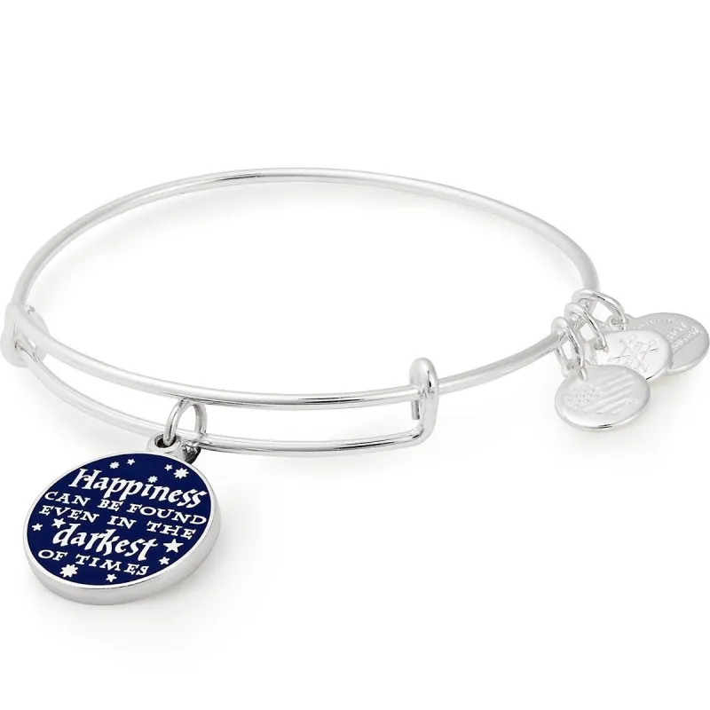 Harry Potter™ 'Happiness Can Be Found' Charm Bangle sold by Alex and Ani