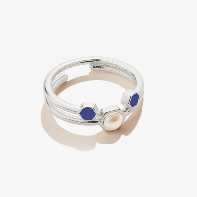 Stackable Pearl Rings, Set of 2 sold by Alex and Ani