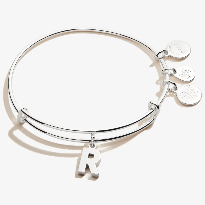 Initial R Charm Bangle sold by Alex and Ani