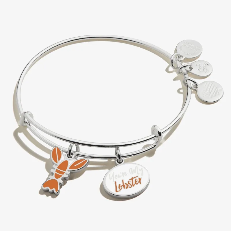 FRIENDS™ 'You’re My Lobster' Duo Charm Bangle sold by Alex and Ani