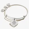 Token of Adoration Sunflower Charm Bangle sold by Alex and Ani