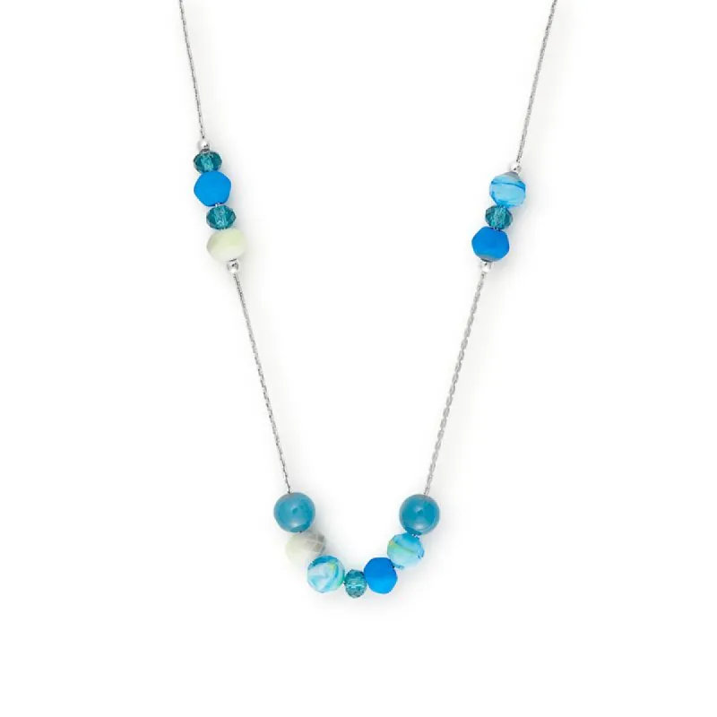 Tropical Blue Paradise Necklace sold by Alex and Ani