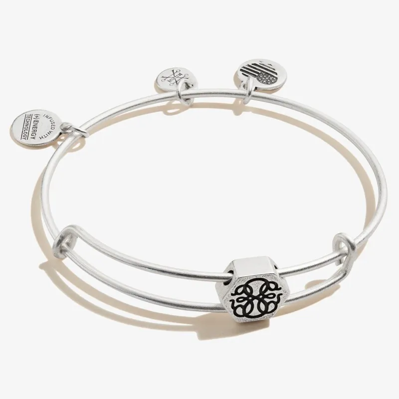 Path of Life® Symbol Bead Charm Bangle sold by Alex and Ani