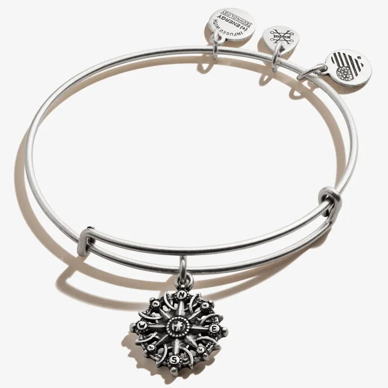 Compass Symbol Charm Bangle sold by Alex and Ani
