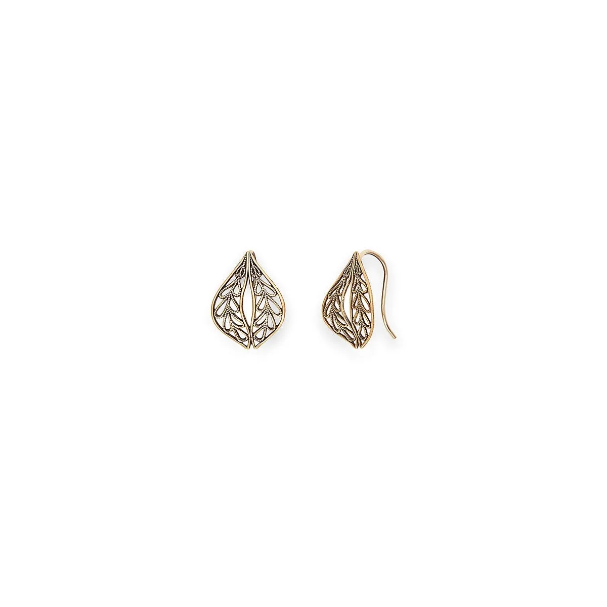 Leaf Drop Earrings, Small sold by Alex and Ani product image thumbnail 2