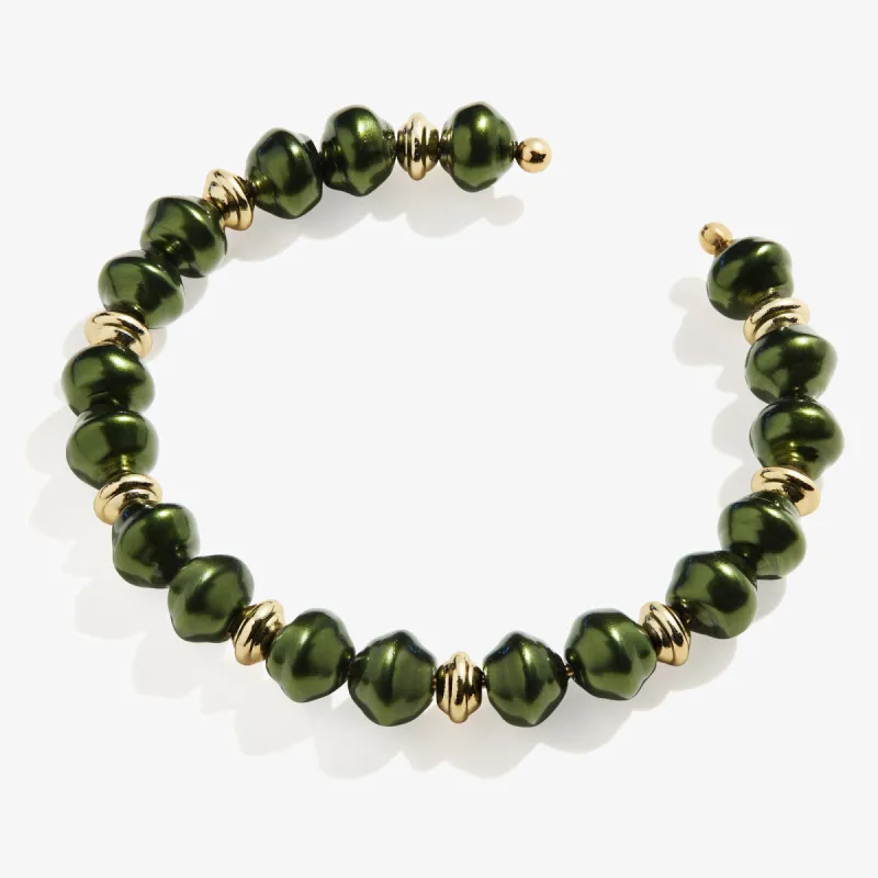 Sea Sultry Cuff Bracelet, Green sold by Alex and Ani