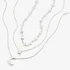 Moon and Star Layered Necklace Set sold by Alex and Ani