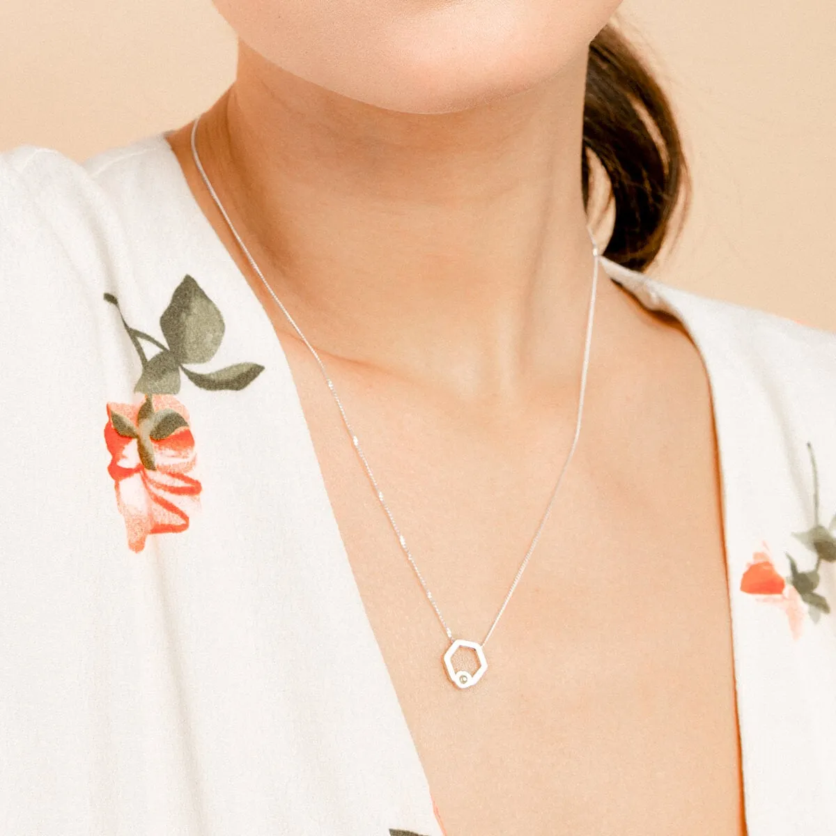 Honeycomb Necklace sold by Alex and Ani product image thumbnail 3