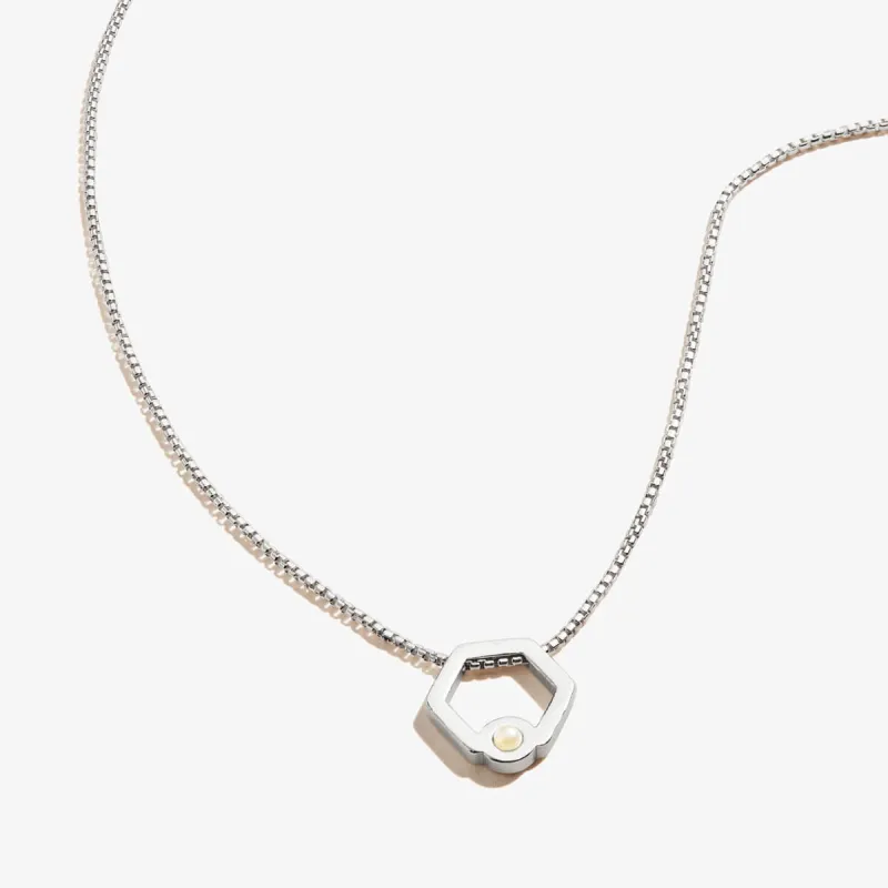 Honeycomb Necklace made by Alex and Ani