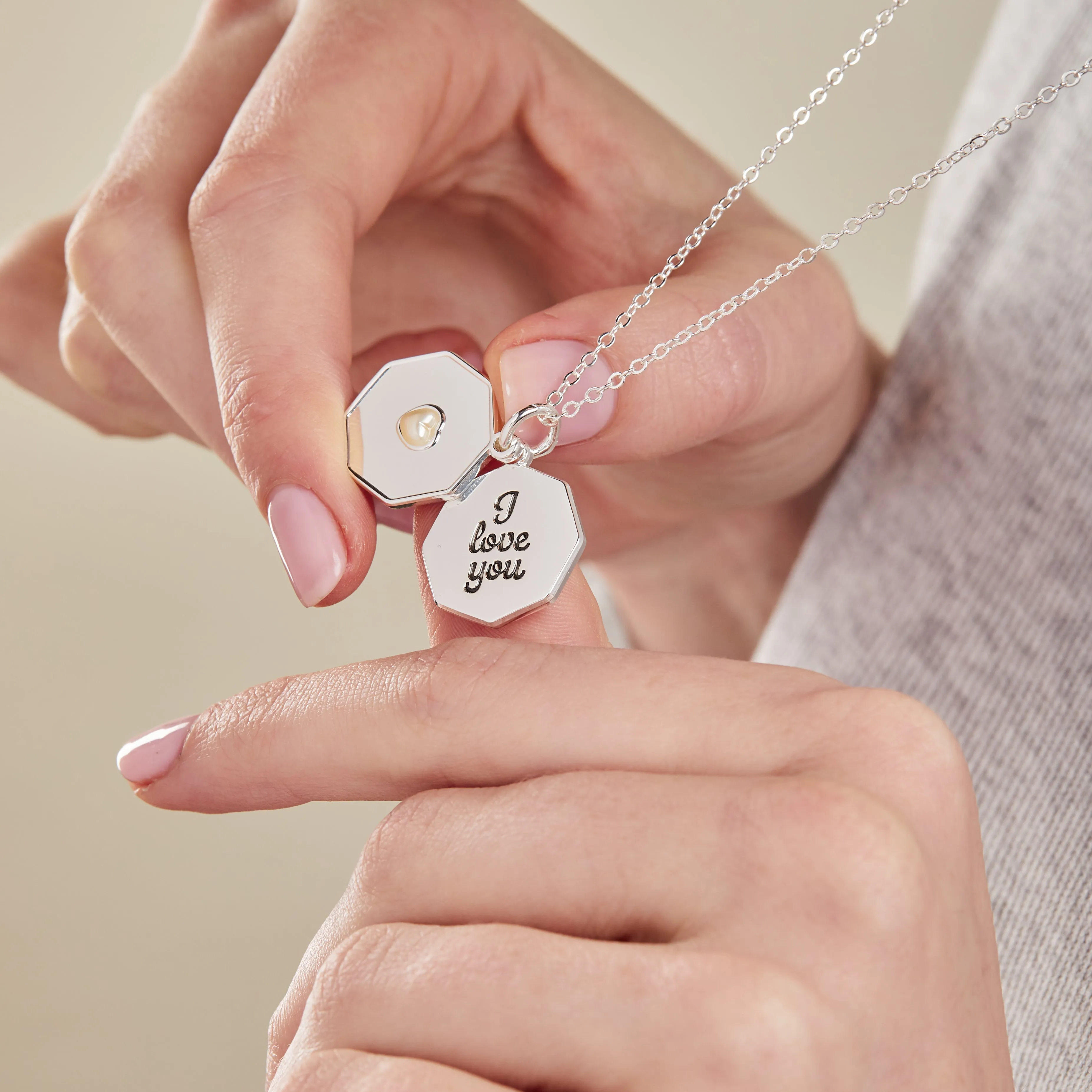 'I Love You' Slider Charm Necklace, Adjustable sold by Alex and Ani product image thumbnail 2