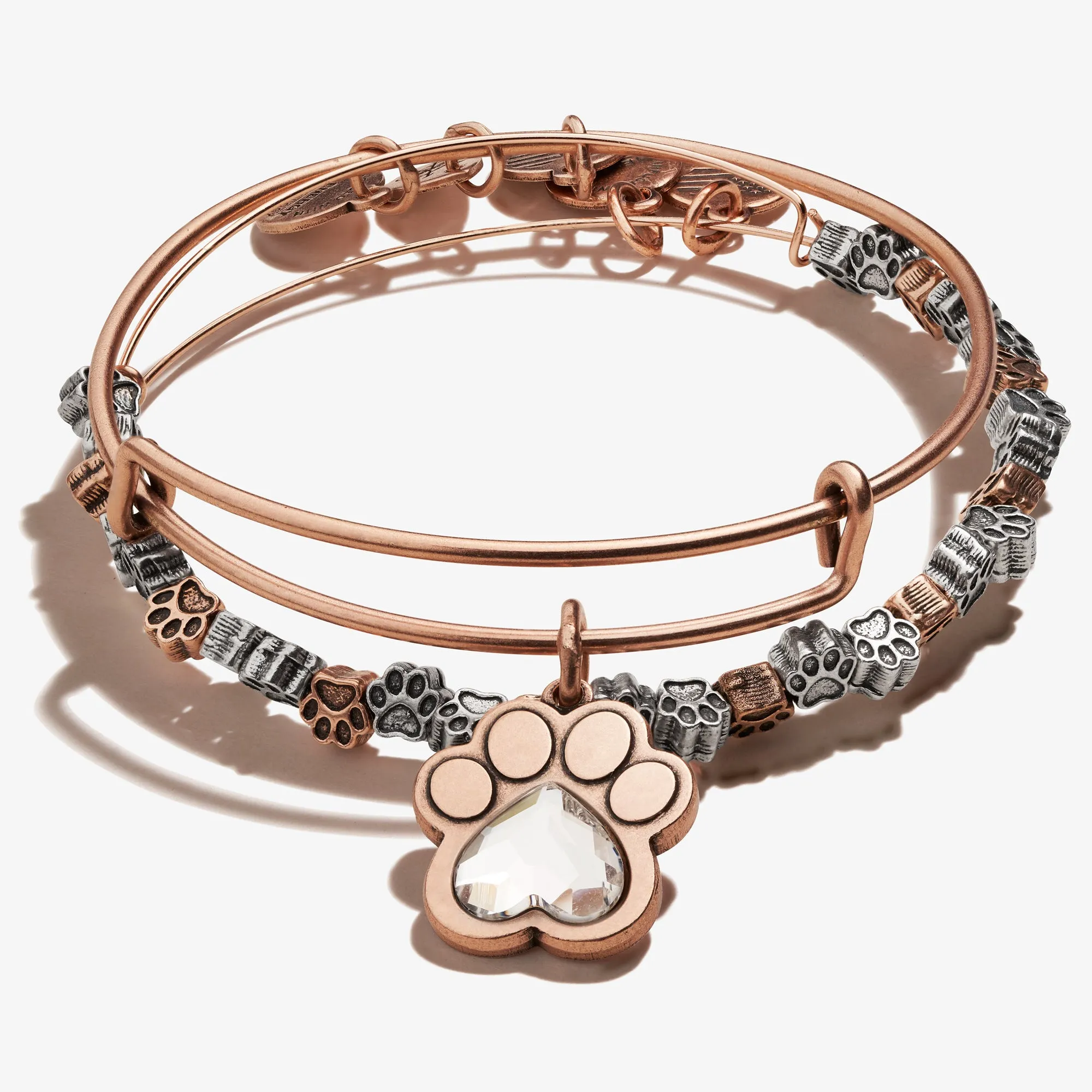 Prints of Love Charm Bangles, Set of 2 sold by Alex and Ani