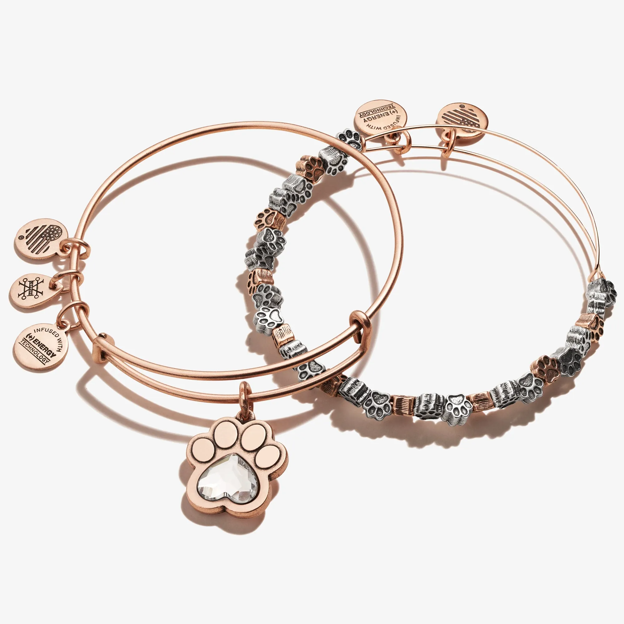 Prints of Love Charm Bangles, Set of 2 sold by Alex and Ani product image thumbnail 2