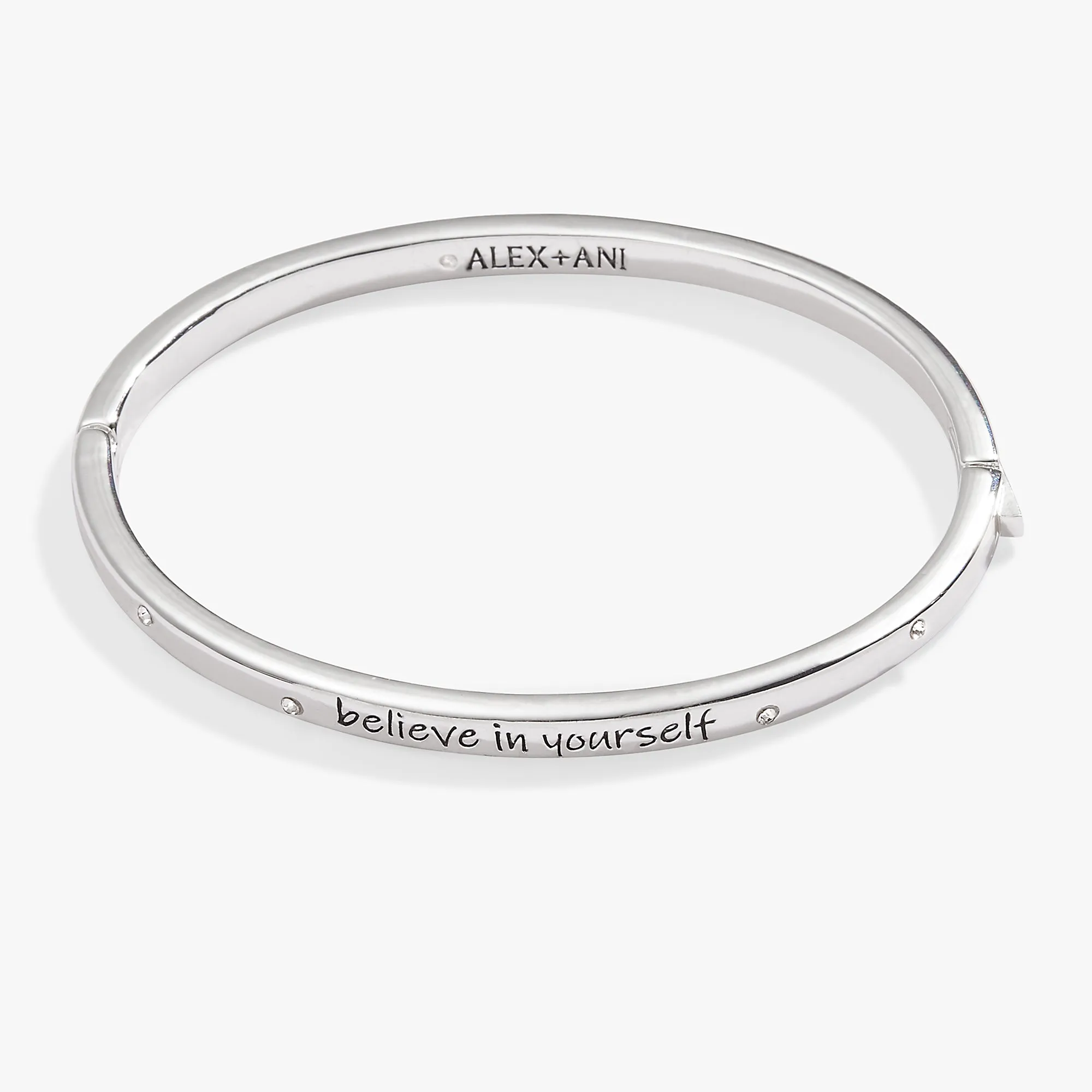 'Believe in Yourself' Mantra Bangle sold by Alex and Ani product image thumbnail 3